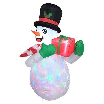 Snowman Inflatable With Holiday Yard Inflatable – Perfect for Christmas Decor photo-2