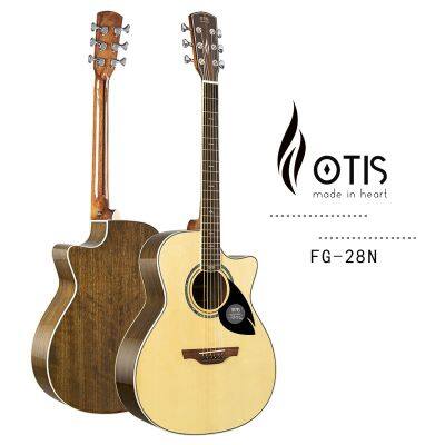Otis 41inch Spruce Solid Top Acoustic Guitar Manufacturer Cutaway Single Board Guitar Supplier FG-28N