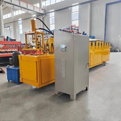Advanced Technology Automatic Roof Batten Roll Forming Machine Omega Profile Core Motor Pump for Furring Channel Making photo-2