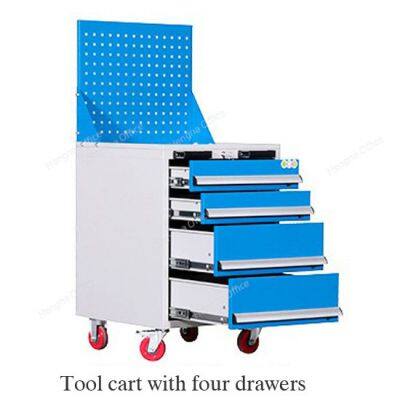 Heavy Duty Steel Tool Cart with Drawers for Workshops|Hengna Office