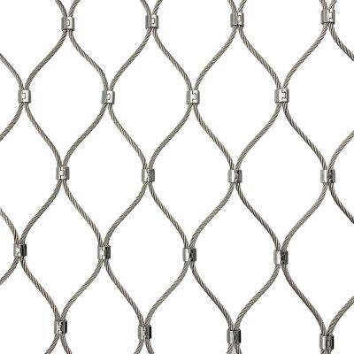 7x7 7x19 Stainless Steel Wire Rope Mesh Net Woven Plain Weave for Cage Fence Customized Customizable Longen Durable,long-lived