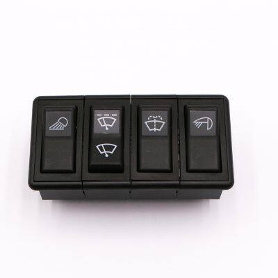 Genuine SANY Excavator Rotary Light Switch A241200000121 Control Switch for All Models Waterproof OEM Part photo-3