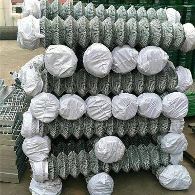 9 Gauge Galvanized Diamond Wire Mesh Fence for Highway and Railway