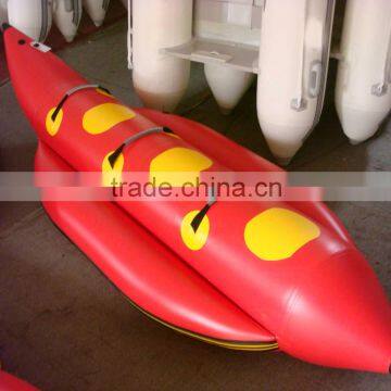 New arrive inflatable banana boat commercial grade
