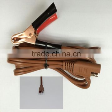 Hot WIRE Brown Color of UL SPT-2 18AWG 300V 105C of cable with SAE Connetor Power Cable