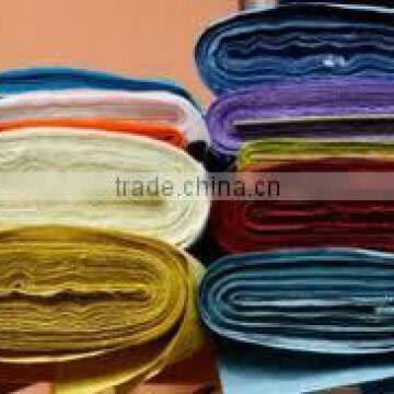 High quality Bamboo fiber Plain weave bedding fabric of solid dyed