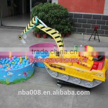 2015 QingHeng New Kids Ride on Toy Excavator Cheap Price photo-2