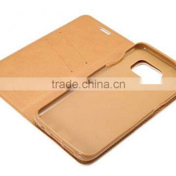 Premium PU Leather Snake Skin Pattern Card Pockets Case With Magnetic Flip Stand for Samsung S7 Edge, 5.5 Inch photo-6