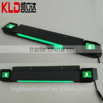 Hot extruded stair aluminum led profile for walking area lighting