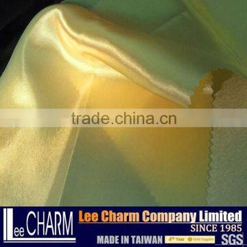 Luxury Silver Gold Satin Fabric Piece Dyed Material photo-4