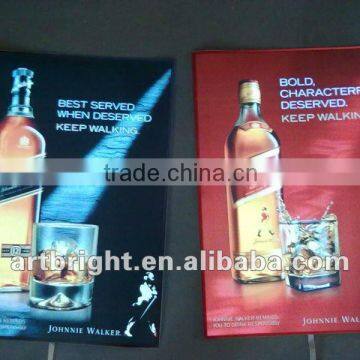 Advertising indoor EL lighting (poster)