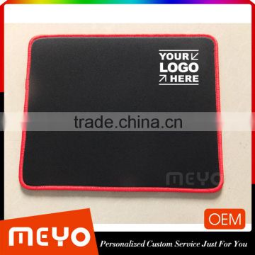 High quality rubber edge locked mouse pad for corporation gifts