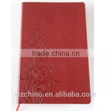 High quality leather cover notebook