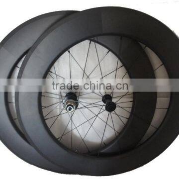 2015 new 25mm wide U shape 88mm carbon bicycle clincher wheel 700c for bike carbon wheels