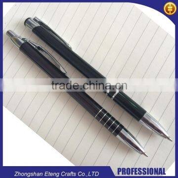 Custom print logo short ballpoint pen,plastic ballpoint pen