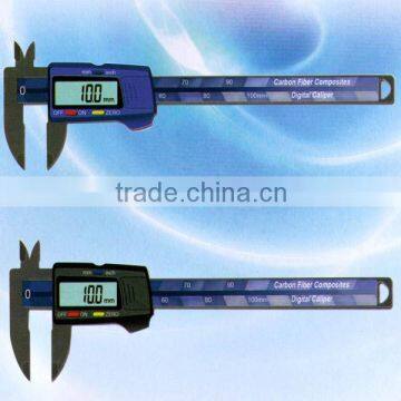 0`100mm/4" carbon fiber composite digital caliper