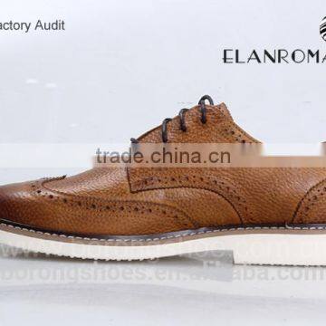 British Style Casual Shoe for Men With Brogue Design Leather Casual Shoe photo-4