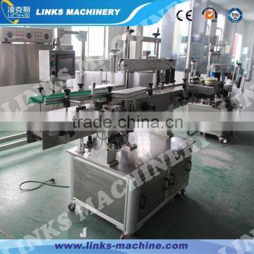 Automatic Self Adhesive Plastic / Glass Bottle Sticker Labeling Machine