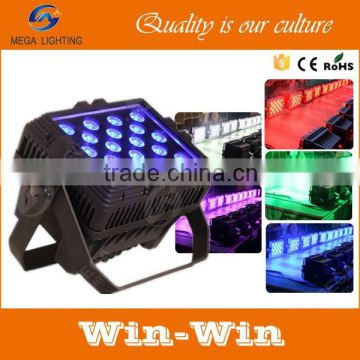 wall washer outdoor lighting 4in1 rgbw ip65 led par light 18x10w