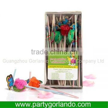 Quality discount decoration party straw for party