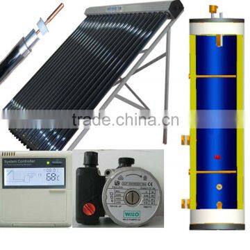 solar hot water tank: split solar system without Heat Exchanger