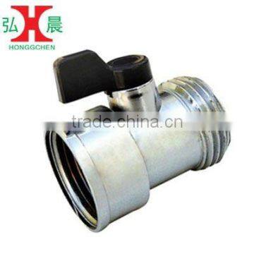 Garden Water Hose Zinc Shut-off Coupling one-way Shut off