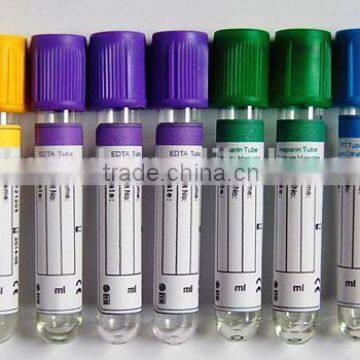 Disposable glass or PET vacuum blood collection tubes