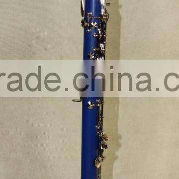 High Grade ABS Plastic Yellow Clarinet, Bb Clarinet, 17 Key Sopran Type, With Case