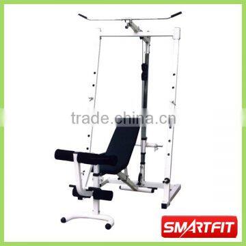 new arrival fitness equipment Exercise Bench with squat rack lat bench fitness weight bench with lat bar