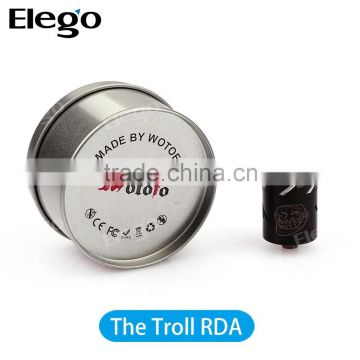 2015 newest arrival Rebuildable atomizer RDA Troll Rda atomizer for colorful design