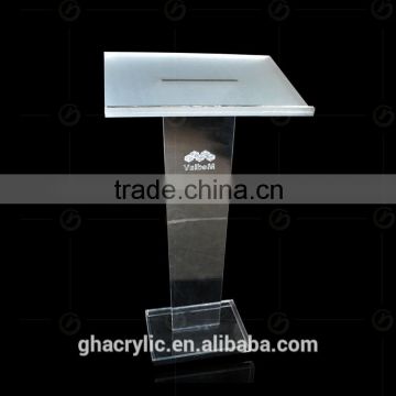 YZ-0025 Famouns brand show celebration professional acrylic modern design crystal podium