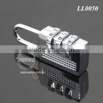New Travel 3 Digit Code Safe Combination Zinc Alloy Metal Padlock Suitcase Travel Luggage Password Digital Lock photo-5