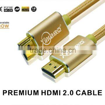 9FT 1M,2M,3M,5M,10M High speed Gold Plated Plug Male-Male HDMI Cable 1.4 2.0 Version 1080p 3D for HDTV XBOX PS3