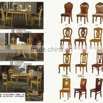 Multi-functional wooden dining table