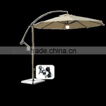 garden umbrella with light and strong pole