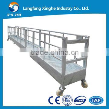 zlp630-A aluminium alloy construction elevator platform / hanging elevator platform for sale