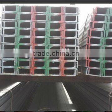 hot rolled a36 q235 black prime structural mild steel channel