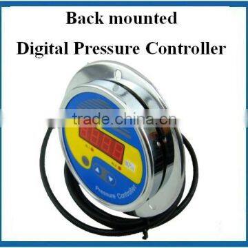 intelligent 0-100Mpa back mounted LED digital water pressure controller