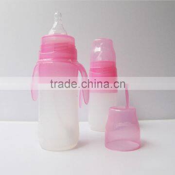 custom food grade silicone baby fork and spoon set