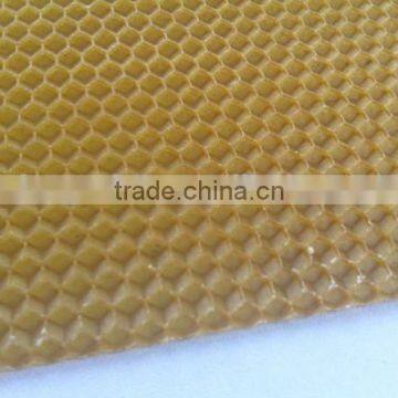 yellow beeswax foundation sheet natural
