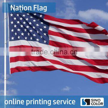 Long Life Polyester Printed printed country flag