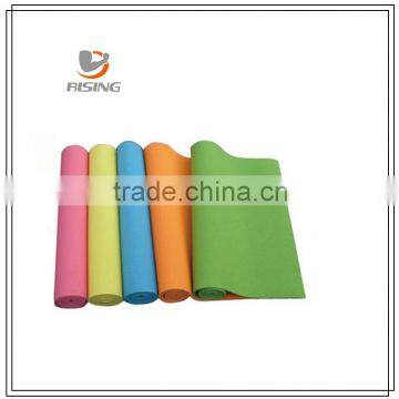 Microfiber rubber nbr pvc yoga mat,pvc yoga mat