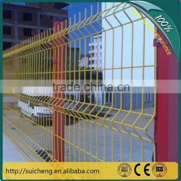 Guangzhou Factory simple fence design/welded fence/ pvc fence free delivery in Guangzhou