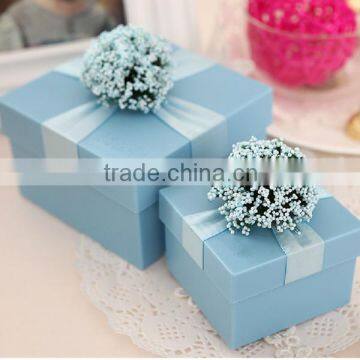 Custom Sweet Unique Decorative Indian Wedding Invitation Box With Foam