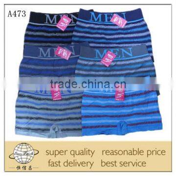 Newest high quality stripes mens underwear