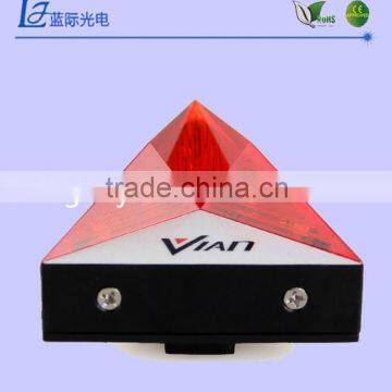 Battery Powered Blinking Bicycle LED Warning Light
