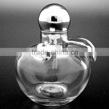 25ml mini apple shaped spray Glass perfume bottle