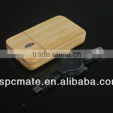 3D Mini Wired Wood Optical Mouse for Computer Laptop