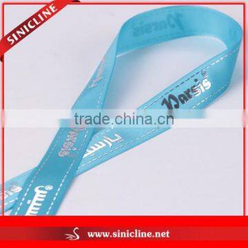 Sinicline Silver Foil Stamping Logo Ribbon