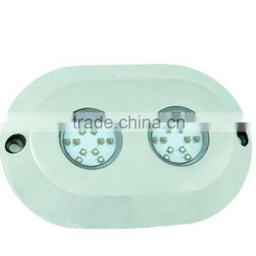Wholesale 12v 120W RGB 316L Stainless Steel Led Underwater Light For Boat Wire-less photo-2